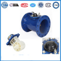 Epoxy Coated Cast Iron Material Turbine Wm Water Flow Meter